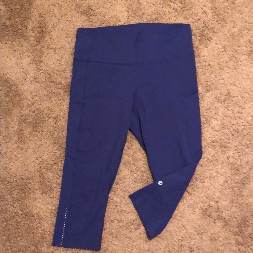 Lululemon cropped leggings